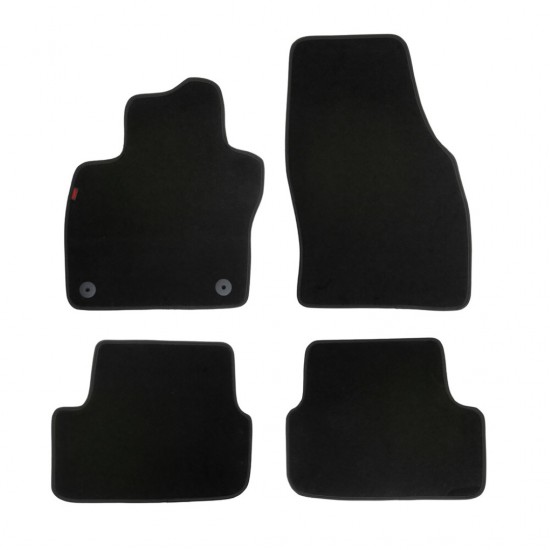 ΠΑΤΑΚΙΑ EXECUTIVE ΜΟΚΕΤΑ ΓΙΑ SEAT IBIZA 5D 06/2017+ ΣΕ ΜΑΥΡΟ ΧΡΩΜΑ ME ΚΟΥΜΠΩΜΑΤΑ LAMPA - 4 ΤΕΜ.
