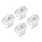 ΑΚΡΑ ΓΙΑ ΜΠΑΡΕΣ NORDRIVE ΓΙΑ SKODA SCALA 5D 06/19+ KIT