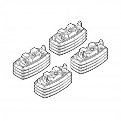 ΑΚΡΑ ΓΙΑ ΜΠΑΡΕΣ NORDRIVE ΓΙΑ MAZDA 3 4D/5D 01/04-13 / KIA CEED 5D 02/07-04/12 KIT