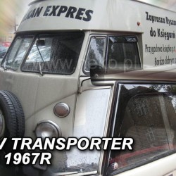 ΑΝΕΜΟΘΡΑΥΣΤΕΣ ΓΙΑ VW TRANSPORTER T1 2D 1969 - (ΑΥΤΟΚΟΛΛΗΤΟΙ)  ΑΥΤΟΚΙΝΗΤΟΥ ΑΠΟ ΕΥΚΑΜΠΤΟ ΦΙΜΕ ΠΛΑΣΤΙΚΟ HEKO - 2 ΤΕΜ.