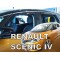 ΑΝΕΜΟΘΡΑΥΣΤΕΣ ΓΙΑ RENAULT SCENIC 5D 2017+ ΣΕΤ ΑΥΤΟΚΙΝΗΤΟΥ ΑΠΟ ΕΥΚΑΜΠΤΟ ΦΙΜΕ ΠΛΑΣΤΙΚΟ HEKO - 4 ΤΕΜ.
