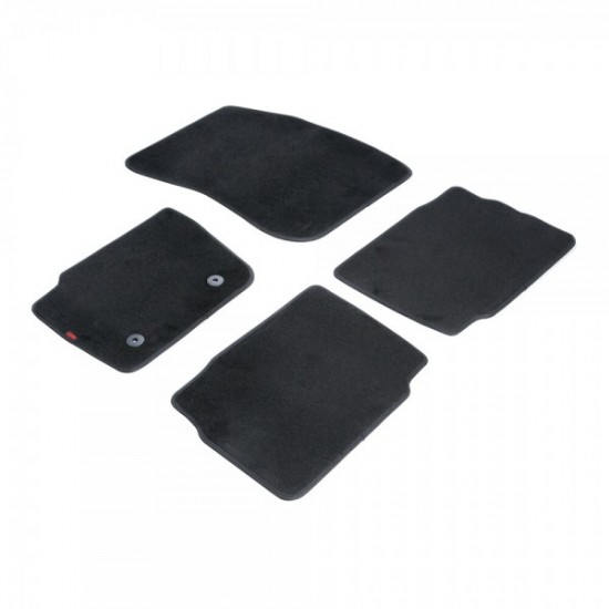 ΠΑΤΑΚΙΑ EXECUTIVE ΜΟΚΕΤΑ ΓΙΑ FORD MONDEO SW 4D / 5D 11/2014-02/2022 / FORD MONDEO HYBRID ΥΒΡΙΔΙΚΟ 11/2014-02/2022 ΣΕ ΜΑΥΡΟ ΧΡΩΜΑ ME ΚΟΥΜΠΩΜΑΤΑ LAMPA - 4 ΤΕΜ.