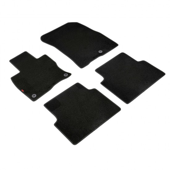 ΠΑΤΑΚΙΑ EXECUTIVE ΜΟΚΕΤΑ ΓΙΑ FORD KUGA 11/2019+ ΣΕ ΜΑΥΡΟ ΧΡΩΜΑ ME ΚΟΥΜΠΩΜΑΤΑ LAMPA - 4 ΤΕΜ.
