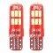 Amio – LED CANBUS T10 W5W 12V W2.1x9.5d 5600K 15xSMD 4014 Σιλικόνης Καρφωτό Λευκό για Φώτα Θέσης & Εσωτερικού Αυτοκινήτου – 2 Τεμ. (01443/AM)