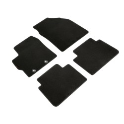 ΠΑΤΑΚΙΑ EXECUTIVE ΜΟΚΕΤΑ ΓΙΑ TOYOTA YARIS ΚΑΙ ΓΙΑ ΥΒΡΙΔΙΚΟ 09/2020+ ΣΕ ΜΑΥΡΟ ΧΡΩΜΑ ΜΕ ΚΟΥΜΠΩΜΑΤΑ LAMPA - 4 ΤΕΜ.
