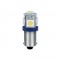 T4W BA9s 24/28V 5SMDx1CHIP LED 35lm ΜΠΛΕ ΚΟΥΤΙ LAMPA - 20 ΤΕΜ.