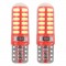 Amio – LED CANBUS T10 W5W 12V W2.1x9.5d 5600K 24xSMD 3014 Σιλικόνης Καρφωτό Λευκό για Φώτα Θέσης & Εσωτερικού Αυτοκινήτου – 2 Τεμ. (01444/AM)