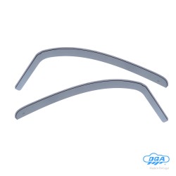 ΖΕΥΓΑΡΙ ΜΠΡΟΣΤΙΝΟΙ ΑΝΕΜΟΘΡΑΥΣΤΕΣ ΓΙΑ RENAULT KANGOO 3D/4D/5D 2008-2021 / MERCEDES CITAN 3/4/5D 2012-2020 ΑΠΟ ΕΥΚΑΜΠΤΟ ΧΥΤΟ ΑΚΡΥΛΙΚΟ ΓΥΑΛΙ  (CAST ACRYLIC GLASS) DGA - 2 ΤΕΜ.