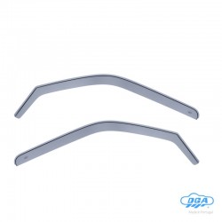 ΖΕΥΓΑΡΙ ΜΠΡΟΣΤΙΝΟΙ ΑΝΕΜΟΘΡΑΥΣΤΕΣ ΓΙΑ FORD FIESTA 3D 1989-1995 / MAZDA 121 3D 1996-2003 ΑΠΟ ΕΥΚΑΜΠΤΟ ΧΥΤΟ ΑΚΡΥΛΙΚΟ ΓΥΑΛΙ  (CAST ACRYLIC GLASS) DGA - 2 ΤΕΜ.