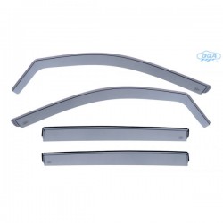 ΣΕΤ ΑΝΕΜΟΘΡΑΥΣΤΕΣ ΓΙΑ MAZDA CX-3 5D 2015 + ΑΠΟ ΕΥΚΑΜΠΤΟ ΧΥΤΟ ΑΚΡΥΛΙΚΟ ΓΥΑΛΙ  (CAST ACRYLIC GLASS) DGA - 4 ΤΕΜ.