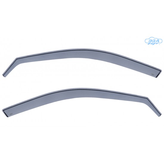 ΖΕΥΓΑΡΙ ΜΠΡΟΣΤΙΝΟΙ ΑΝΕΜΟΘΡΑΥΣΤΕΣ ΓΙΑ MITSUBISHI CARISMA 4D 1996-2004 ΑΠΟ ΕΥΚΑΜΠΤΟ ΧΥΤΟ ΑΚΡΥΛΙΚΟ ΓΥΑΛΙ  (CAST ACRYLIC GLASS) DGA - 2 ΤΕΜ.