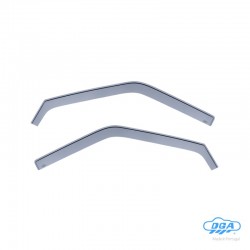 ΖΕΥΓΑΡΙ ΜΠΡΟΣΤΙΝΟΙ ΑΝΕΜΟΘΡΑΥΣΤΕΣ ΓΙΑ OPEL FRONTERA A 3D/5D 1991-1998 ΑΠΟ ΕΥΚΑΜΠΤΟ ΧΥΤΟ ΑΚΡΥΛΙΚΟ ΓΥΑΛΙ  (CAST ACRYLIC GLASS) DGA - 2 ΤΕΜ.