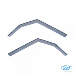 ΖΕΥΓΑΡΙ ΜΠΡΟΣΤΙΝΟΙ ΑΝΕΜΟΘΡΑΥΣΤΕΣ ΓΙΑ LAND ROVER FREELANDER 3D 1998-2006 ΑΠΟ ΕΥΚΑΜΠΤΟ ΧΥΤΟ ΑΚΡΥΛΙΚΟ ΓΥΑΛΙ (CAST ACRYLIC GLASS) DGA - 2 ΤΕΜ.