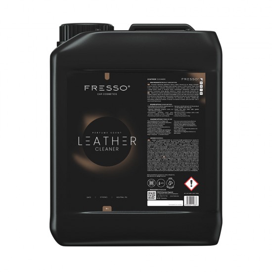 Fresso - Καθαριστικό Δέρματος Leather Cleaner 5 L με Ασφαλές pH για Βαθύ Καθαρισμό και Φυσικό Ματ Αποτέλεσμα - 1 Τεμ. (159686/FRE)