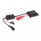 Amio - Kit Xenon H1 4300K 35W 12V με SLIM ballast για φυσικό φωτισμό δρόμου και καθαρή δέσμη με εύκολη εγκατάσταση σε περιορισμένο χώρο - 1 Σετ (01935/AM)