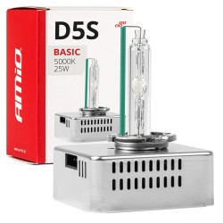 Amio - D5S 12V 5.000k 25W ΑΝΤΑΛΛΑΚΤΙΚΗ ΛΑΜΠΑ BASIC - 1 Τεμ. (02941/AM)