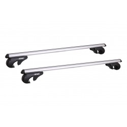 Amio - ΜΠΑΡΕΣ ΟΡΟΦΗΣ ΑΛΟΥΜΙΝΙΟΥ 135 cm ΜΕ ΚΛΕΙΔΙ (STANDARD RAILING ) - 2 ΤΕΜ. (02587/AM)