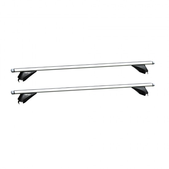 Amio - ΜΠΑΡΕΣ ΑΛΟΥΜΙΝΙΟΥ CRR-03 UNIVERSAL ΓΙΑ ΟΧΗΜΑΤΑ ME FLUSH RAILING 120cm - 2 ΤΕΜ. (03151/AM)