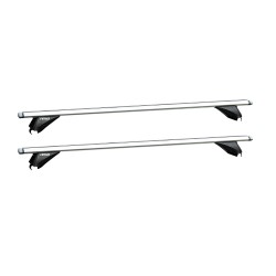 Amio - ΜΠΑΡΕΣ ΑΛΟΥΜΙΝΙΟΥ CRR-04 UNIVERSAL ΓΙΑ ΟΧΗΜΑΤΑ ME FLUSH RAILING 135cm - 2 ΤΕΜ. (03152/AM)