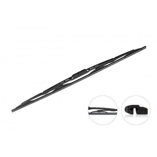 Amio - ΥΑΛΟΚΑΘΑΡΙΣΤΗΡΑΣ ALCA SPECIAL 600mm /24'' - 1 Τεμ. (AS114/AM)