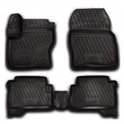 ΠΑΤΑΚΙΑ ΣΕ ΣΚΑΦΗ TPE ΛΑΣΤΙΧΟ ΓΙΑ FORD KUGA 5D 2013-2019  ΣΕ ΜΑΥΡΟ ΧΡΩΜΑ NOVLINE - 4 ΤΕΜ.