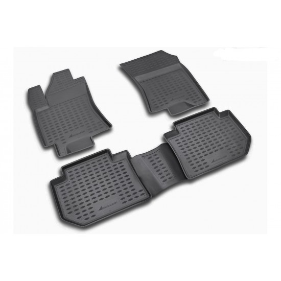 ΠΑΤΑΚΙΑ ΣΕ ΣΚΑΦΗ TPE ΛΑΣΤΙΧΟ ΓΙΑ SUBARU TRIBECA 2005-2014  ΣΕ ΜΑΥΡΟ ΧΡΩΜΑ NOVLINE - 4 ΤΕΜ.