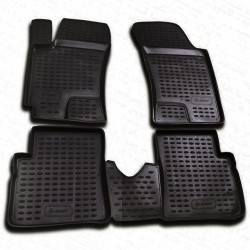 ΠΑΤΑΚΙΑ ΣΕ ΣΚΑΦΗ TPE ΛΑΣΤΙΧΟ ΓΙΑ HYUNDAI GETZ 5D 2002-2008  ΣΕ ΜΑΥΡΟ ΧΡΩΜΑ NOVLINE - 4 ΤΕΜ.