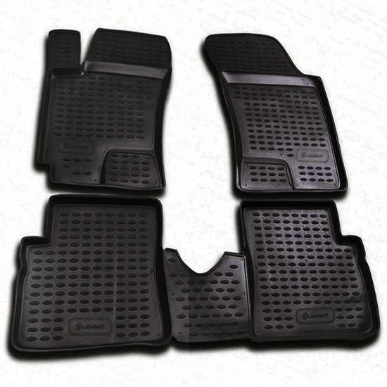 ΠΑΤΑΚΙΑ ΣΕ ΣΚΑΦΗ TPE ΛΑΣΤΙΧΟ ΓΙΑ HYUNDAI GETZ 5D 2002-2008  ΣΕ ΜΑΥΡΟ ΧΡΩΜΑ NOVLINE - 4 ΤΕΜ.