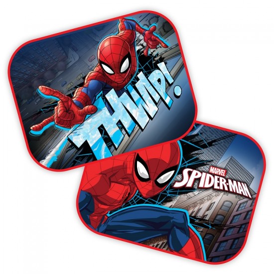 Amio - ΗΛΙΟΠΡΟΣΤΑΣΙΕΣ ΠΛΑΙΝΕΣ SPIDER MAN ΜΕ ΒΕΝΤΟΥΖΑ 2TEM (44x35cm) (S9323/AM)