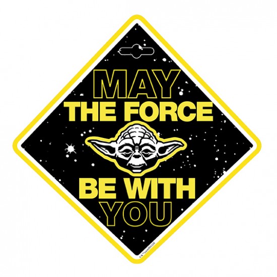 Amio - BABY ON BOARD ΕΝΔΕΙΞΗ STAR WARS YODA - 1 ΤΕΜ. (S9623/AM)