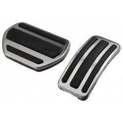 NTY - Σετ Πεντάλ για Αυτόματο Κιβώτιο για Citroen C3 / C4 / DS3 / DS4 και Peugeot 207 / 208 / 301 / 307 / 308 / 2008 με αντιολισθητική επιφάνεια για σταθερό πάτημα - 1 Σετ (EZC-PE-111)