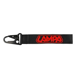 ΜΠΡΕΛΟΚ ΚΑΡΑΜΠΙΝΕΡ ΜΕ LOGO LAMPA ΣΕ ΜΑΥΡΟ ΧΡΩΜΑ 1ΤΕΜ.