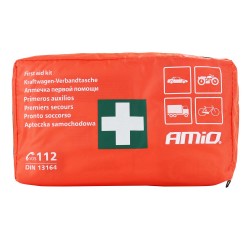AMiO - Φαρμακείο Κιτ Πρώτων Βοηθειών DIN 13164 23x13x8 cm - 1 Τεμ. (02396/AM)