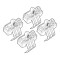 ΑΚΡΑ ΓΙΑ ΜΠΑΡΕΣ NORDRIVE ΓΙΑ CITROEN C4 11/10+ KIT