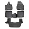 ΠΑΤΑΚΙΑ ΣΕ ΣΚΑΦΗ TPE ΛΑΣΤΙΧΟ ΓΙΑ FORD EXPLORER 2011-2014  ΣΕ ΑΝΘΡΑΚΙ ΣΚΟΥΡΟ ΓΚΡΙ ΧΡΩΜΑ NOVLINE - 5 ΤΕΜ.