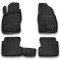 ΠΑΤΑΚΙΑ ΣΕ ΣΚΑΦΗ TPE ΛΑΣΤΙΧΟ ΓΙΑ FORD FOCUS II 2005+  ΣΕ ΜΑΥΡΟ ΧΡΩΜΑ NOVLINE - 4 ΤΕΜ.