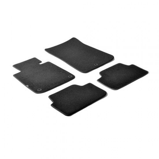 ΠΑΤΑΚΙΑ EXECUTIVE ΜΟΚΕΤΑ ΓΙΑ BMW ΣΕΙΡΑ 1 E81 03/2007-06/2012 / BMW ΣΕΙΡΑ 1 E87 09/2004-08/2011 / BMW ΣΕΙΡΑ 1 E88 CABRIO 03/2008-09/2011 / BMW ΣΕΙΡΑ 1 E82 COUPE 09/2007-12/2013 ΣΕ ΜΑΥΡΟ ΧΡΩΜΑ ΜΕ ΚΟΥΜΠΩΜΑΤΑ LAMPA - 4 ΤΕΜ.