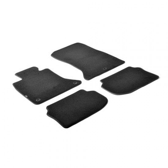 ΠΑΤΑΚΙΑ EXECUTIVE ΜΟΚΕΤΑ ΓΙΑ BMW ΣΕΙΡΑ 5 F10 01/2010-01/2017 / BMW ΣΕΙΡΑ 5 F07 GRAN TURISMO 09/2009-07/2017 / BMW ΣΕΙΡΑ 5 F11 TOURING 06/2010-03/2017 ΣΕ ΜΑΥΡΟ ΧΡΩΜΑ ΜΕ ΚΟΥΜΠΩΜΑΤΑ LAMPA - 4 ΤΕΜ.