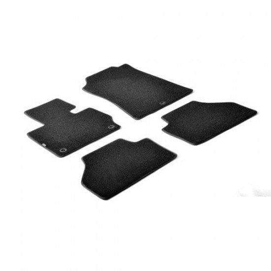 ΠΑΤΑΚΙΑ EXECUTIVE ΜΟΚΕΤΑ ΓΙΑ BMW X3 E83 01/2004-10/2010 ΣΕ ΜΑΥΡΟ ΧΡΩΜΑ ΜΕ ΚΟΥΜΠΩΜΑΤΑ LAMPA - 4 ΤΕΜ.