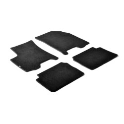 ΠΑΤΑΚΙΑ EXECUTIVE ΜΟΚΕΤΑ ΓΙΑ CHEVROLET AVEO 3D / 5D 2002-2011 / DAEWOO KALOS 2002-2008 ΣΕ ΜΑΥΡΟ ΧΡΩΜΑ ΧΩΡΙΣ ΚΟΥΜΠΩΜΑΤΑ LAMPA - 4 ΤΕΜ.