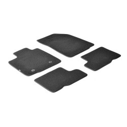 ΠΑΤΑΚΙΑ EXECUTIVE ΜΟΚΕΤΑ ΓΙΑ DACIA SANDERO 09/2008-12/2012 / DACIA SANDERO STEPWAY 09/2007-12/2012 ΣΕ ΜΑΥΡΟ ΧΡΩΜΑ ΜΕ ΚΟΥΜΠΩΜΑΤΑ LAMPA - 4 ΤΕΜ.