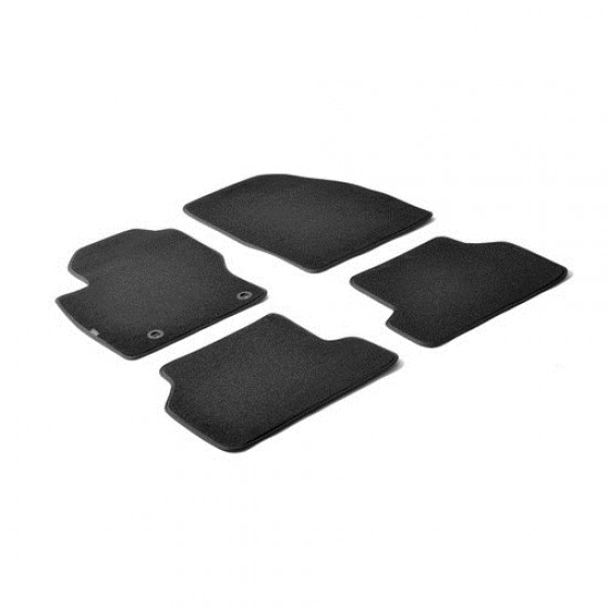 ΠΑΤΑΚΙΑ EXECUTIVE ΜΟΚΕΤΑ ΓΙΑ FORD FOCUS 3D / 5D 02/2005-02/2011 / FORD FOCUS SW 02/2005-05/2011 ΣΕ ΜΑΥΡΟ ΧΡΩΜΑ ΜΕ ΚΟΥΜΠΩΜΑΤΑ LAMPA - 4 ΤΕΜ.