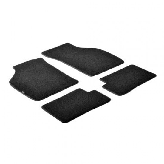 ΠΑΤΑΚΙΑ EXECUTIVE ΜΟΚΕΤΑ ΓΙΑ LANCIA YPSILON 09/2003-05/2011 / LANCIA YPSILON UNYCA 3D 06/2011-12/2013 ΣΕ ΜΑΥΡΟ ΧΡΩΜΑ ΧΩΡΙΣ ΚΟΥΜΠΩΜΑΤΑ LAMPA - 4 ΤΕΜ.