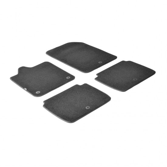 ΠΑΤΑΚΙΑ EXECUTIVE ΜΟΚΕΤΑ ΓΙΑ CHEVROLET TRAX 03/2013-2015 / OPEL MOKKA 11/2012-2016 ΣΕ ΜΑΥΡΟ ΧΡΩΜΑ ME ΚΟΥΜΠΩΜΑΤΑ LAMPA - 4 ΤΕΜ.