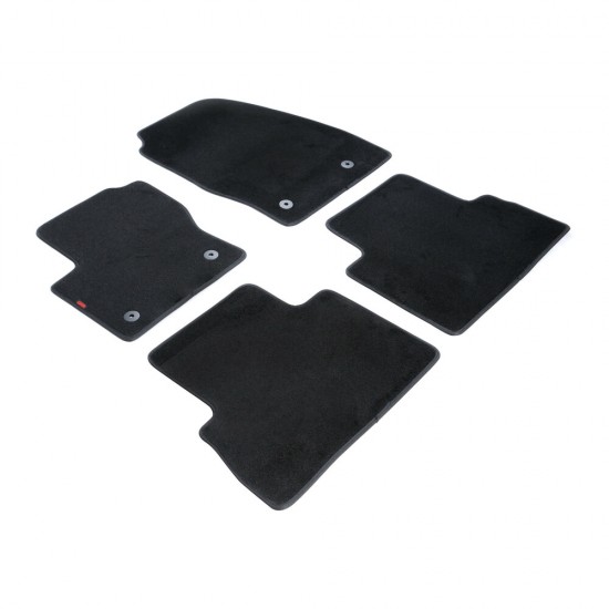 ΠΑΤΑΚΙΑ EXECUTIVE ΜΟΚΕΤΑ ΓΙΑ FORD C-MAX / C-MAX 7 04/2015-03/2020 ΣΕ ΜΑΥΡΟ ΧΡΩΜΑ ME ΚΟΥΜΠΩΜΑΤΑ LAMPA - 4 ΤΕΜ.
