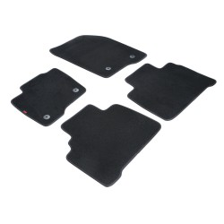 ΠΑΤΑΚΙΑ EXECUTIVE ΜΟΚΕΤΑ ΓΙΑ FORD S-MAX 10/2015+ ΣΕ ΜΑΥΡΟ ΧΡΩΜΑ ME ΚΟΥΜΠΩΜΑΤΑ LAMPA - 4 ΤΕΜ.