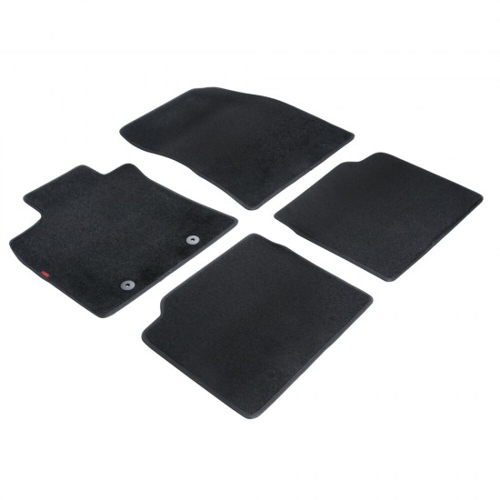 ΠΑΤΑΚΙΑ EXECUTIVE ΜΟΚΕΤΑ ΓΙΑ TOYOTA AVENSIS SW 4D 01/2016-03/2019 ΣΕ ΜΑΥΡΟ ΧΡΩΜΑ ME ΚΟΥΜΠΩΜΑΤΑ LAMPA - 4 ΤΕΜ.