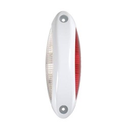 ΦΩΤΑ ΟΓΚΟΥ ΦΟΡΤΗΓΟΥ 12/24V 4SMD LED 1ΤΕΜ. ΛΕΥΚΟ-ΚΟΚΚΙΝΟ ΣΕ ΛΕΥΚΟ ΠΛΑΙΣΙΟ