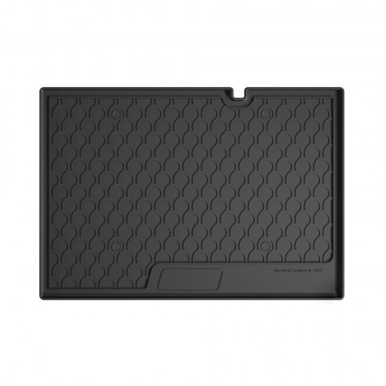 ΠΑΤΑΚΙ ΣΚΑΦΗ ΠΟΡΤ ΜΠΑΓΚΑΖ ΓΙΑ DACIA SANDERO 01/2013-01/2021 SUMISURA TRUNK MAT ΑΠΟ ΑΟΣΜΟ, ΜΗ ΤΟΞΙΚΟ, ΟΙΚΟΛΟΓΙΚΟ ΚΑΙ ΑΝΑΚΥΚΛΩΣΙΜΟ ΣΥΝΘΕΤΙΚΟ ΛΑΣΤΙΧΟ ΣΕ ΜΑΥΡΟ ΧΡΩΜΑ ΜΕ ΥΠΟΔΟΧΗ ΓΙΑ ΠΡΟΕΚΤΑΣΗ L2519.8 - L2519.9 LAMPA - 1 ΤΕΜ.