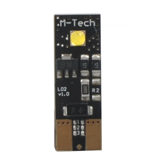 T10 W5W 12V W2.1x9.5d 1,6W 2xHP LED ΛΕΥΚΟ CAN-BUS BLISTER 2ΤΕΜ. M-TECH